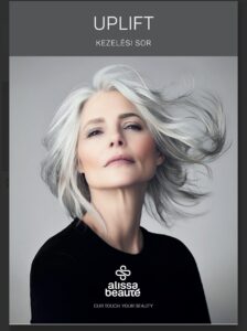 Uplift alissa beauté kezelés, arcfeszesítés a kecsleméti Dermaland kozmetikában, profi kozmetikus, öregedő, megereszkedett ráncos bőrre